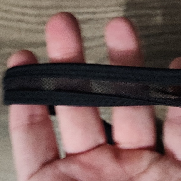 Ellen Tracy Black Bra Sheer Straps with Sheer Sides Size 36 C - Picture 2 of 6